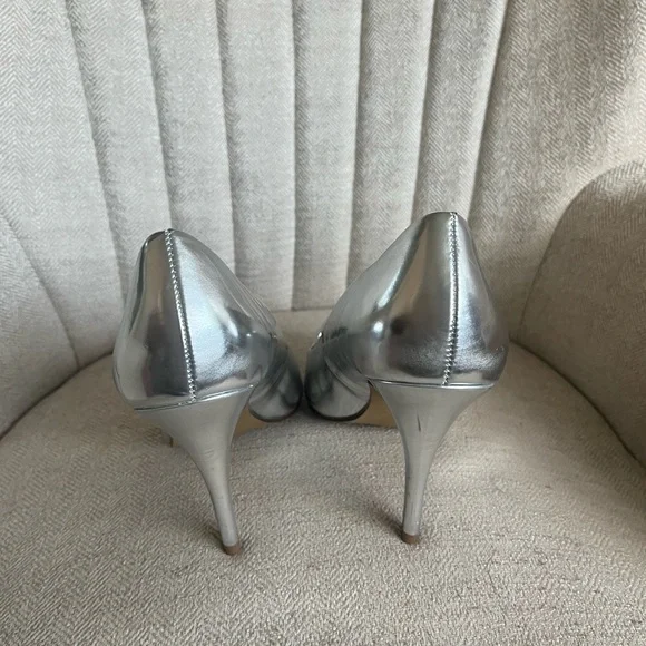 SOLD Chrome Heels - Picture 6 of 12